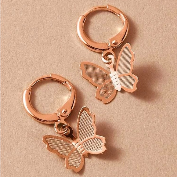 Butterfly Earrings Accessories - Picture 4 of 5